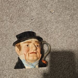 Vintage Character Mug with Black Hat.perfect Condition